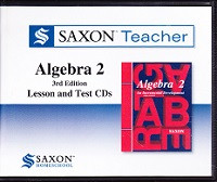 Saxon Teacher for Algebra 2, 3d ed., CD-ROM Set