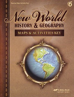 New World History & Geography 6, Map-Activity Key