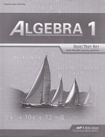 Algebra 1 Quiz-Test Key