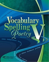 Vocabulary Spelling Poetry V (11), 4 Books Set
