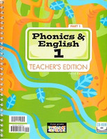 Phonics & English 1, 3d ed., Volume 1 Teacher Edition