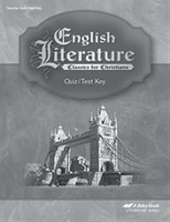 English Literature 12, Quiz-Test Key