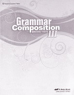 Grammar & Composition III (9), Quizzes-Tests
