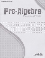 Pre-Algebra 8, Quizzes & Tests