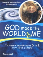 God Made the World & Me 13 6-in-1 Curriculum Lessons, PreS