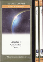 Algebra 1, 6 DVD & Study Workbook Set