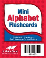 Mini Alphabet Flashcards Set