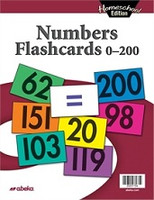 Homeschool Numbers Flashcards 0-200