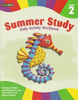FlashKids Summer Study Daily Activity Workbook, Grade 2