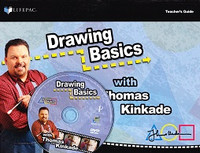 Drawing Basics with Thomas Kinkade 5 Lifepacs & DVD Set