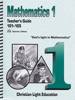 Mathematics 1, LightUnits 2 Vol. Teacher Guidebook Set