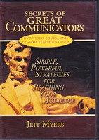 Secrets of Great Communicators, Text, DVD & CDRom