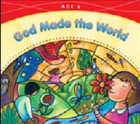 God Made the World, age 4, workbook & Catechist Manual Set
