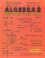 Teaching Textbooks Algebra 2, Key & Test Bank