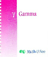 Math-U-See Gamma 3, Teacher Manual