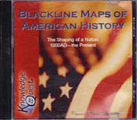 Blackline Maps of American History: Shaping Nation