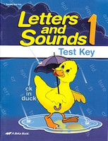 Letters and Sounds 1, Test Key (SOL03190m)