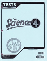 Science 4, 3d ed., Test Key (SOL04978)