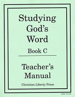 Studying God's Word C (2): Teacher Manual (SOL05872)