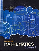 Prentice Hall Mathematics, Course 1; student text