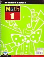 Math 1, 3d d., Teacher Edition + CDRom Set