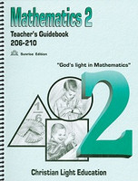 Mathematics 2 Level 206-210 Teacher Guide, Sunrise Edition