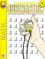 Subtraction Timed Math Drills, A Systematic Approach