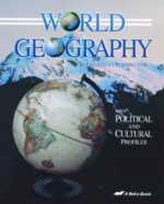 World Geography 9, student & Teacher Guide, Test/Quiz Key