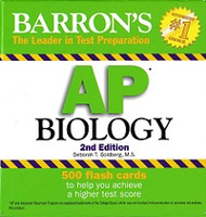 Barron's AP Biology, 2d ed., 500 Flash Cards Set