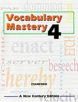 Vocabulary Mastery 4, 3d ed.; workbook