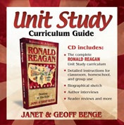 Ronald Reagan Unit Study Curriculum Guide CD