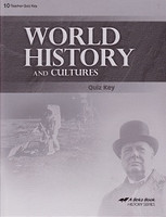 World History and Cultures 10, 3d ed., Quiz Key
