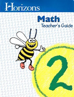 Horizons Math 2, 2 Volume Teacher Guide Set