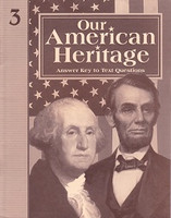 Our American Heritage 3, Text Answer Key