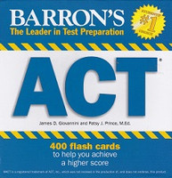 Barron's ACT 400 Flash Cards to Achieve Higher Score