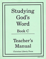 Studying God's Word, Book C (2): Teacher Manual