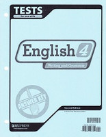 English 4 Writing and Grammar, 2d ed., Test Key