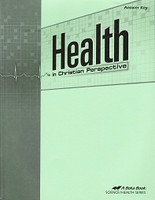 Health in Christian Perspective 9, Text Answer Key