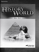 History of the World 7, 5th ed., Quiz Key