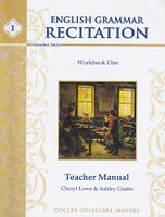 English Grammar Recitation Workbook One, Teacher Manual