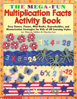 Mega-Fun Multiplication Facts Activity Book