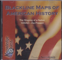 Blackline Maps of American History: Shaping Nation