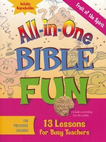 Fruit of the Spirit Bible Fun, for Preschool Children