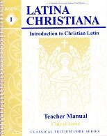 Latina Christiana, Book 1 Teacher Manual & CD Set, 3d ed.