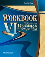 Grammar & Composition 12, Workbook VI 4th ed., Teacher Key