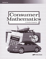 Consumer Mathematics 9-12, 2d ed., Test-Quiz Key