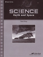 Science 8: Earth and Space, Test Key