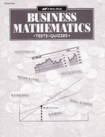 Business Mathematics Test-Quiz Key