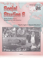 Social Studies 6, LightUnits 607-610 & 2 Keys Set