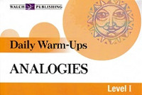 Daily Warm-Ups: Analogies, Level 1